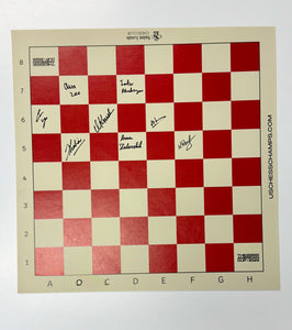 2025 American Cup Vinyl Board Autographed by Women's Field