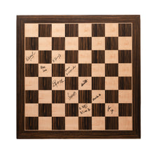 Load image into Gallery viewer, image of autographed wooden board
