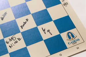 2025 Cairns Cup Autographed Vinyl Board (All)