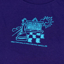 Load image into Gallery viewer, Show off their grandmaster potential with the World Chess Hall of Fame Youth Logo Tee
