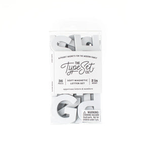 2" Magnetic Letters
