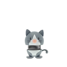 Load image into Gallery viewer, grey and white Tuxedo with a pink nose
