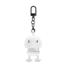 Load image into Gallery viewer, white bumble bag charm
