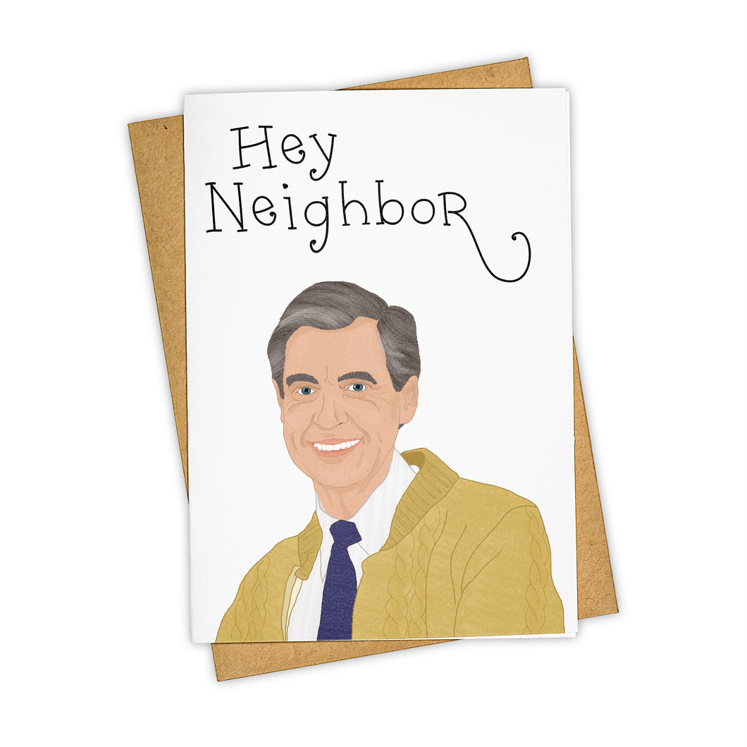 Tay Ham Greeting Cards - Hey Neighbor
