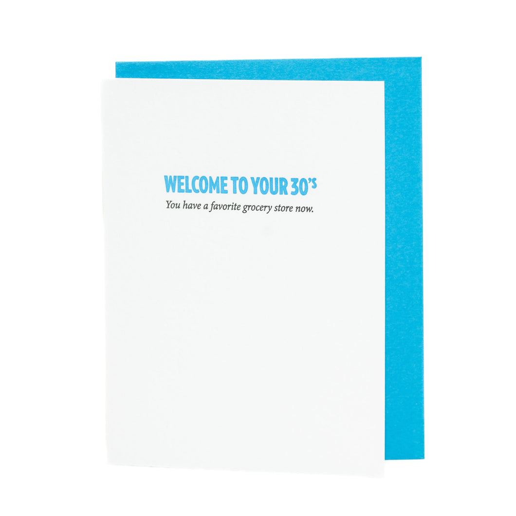 King Friday Greeting Card - 30s Grocery Store