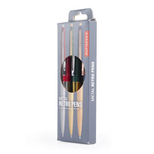 Load image into Gallery viewer, Retro Metal Pens (Set of 3)
