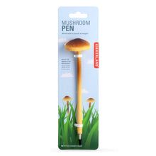 Load image into Gallery viewer, Medium point, black ink mushroom shaped pen
