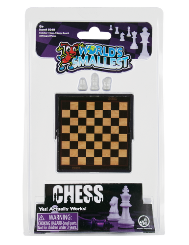 image of world's smallest chess game 