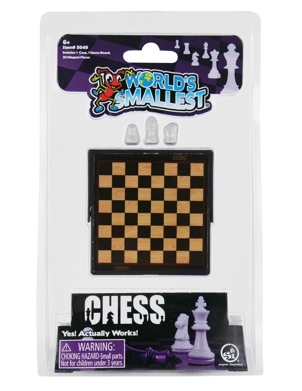 image of world's smallest chess game 