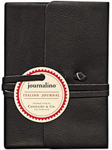 Load image into Gallery viewer, Espresso Black Italian Leather Journal
