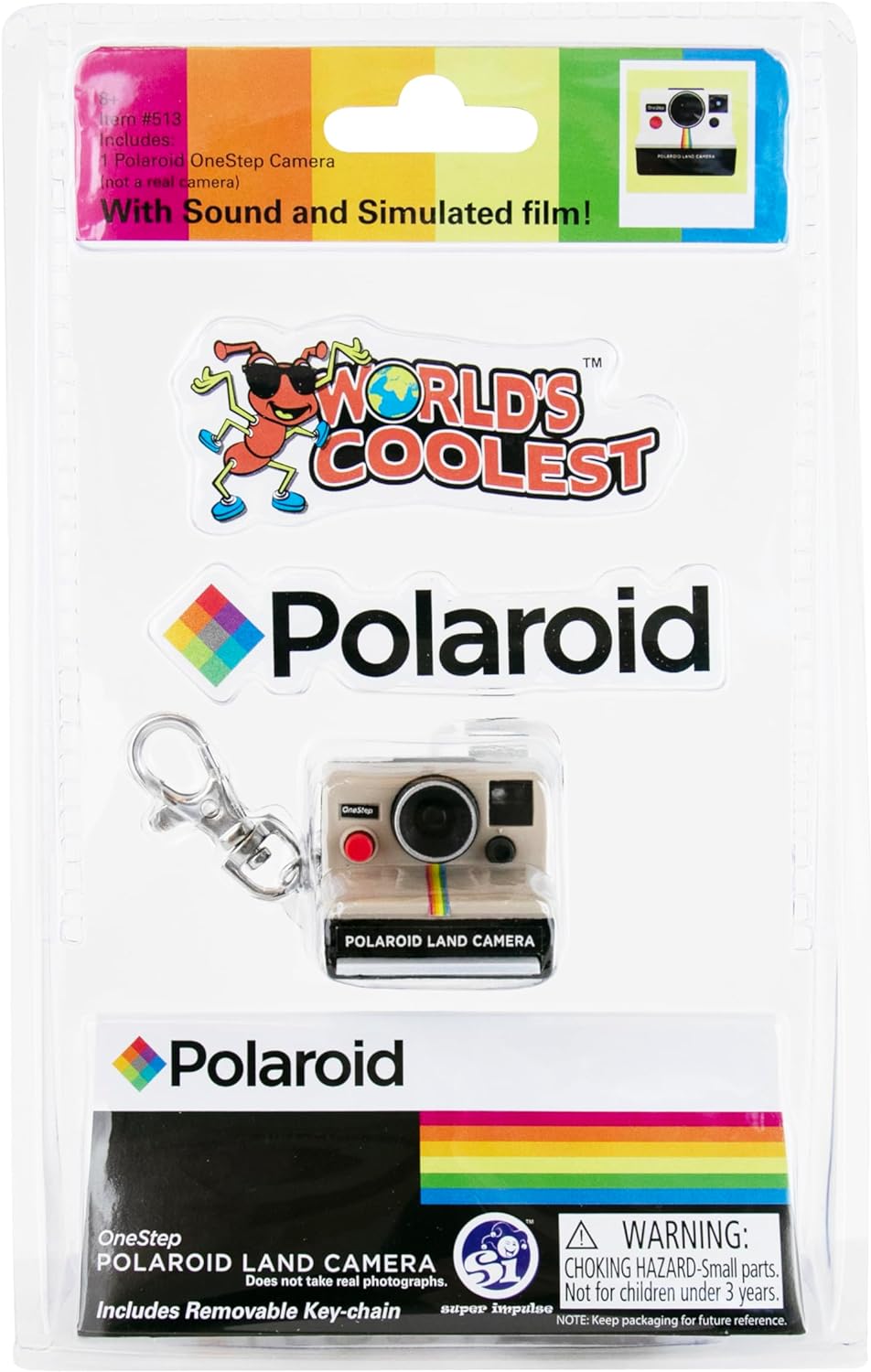 World's Coolest Polaroid Camera Keychain
