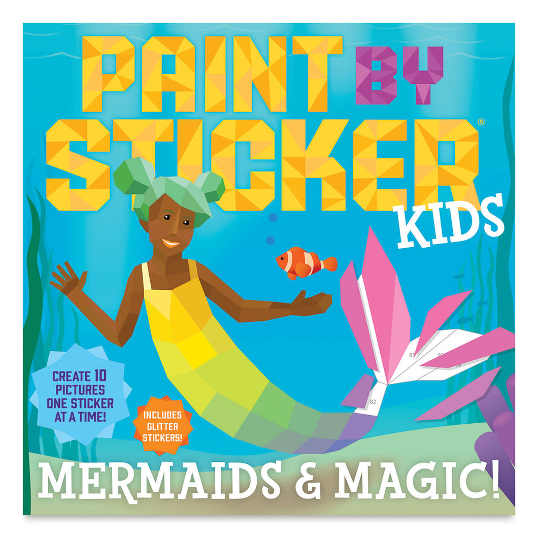 Paint By Sticker Kids - Mermaids & Magic