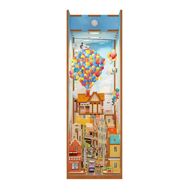 DIY Bookend Puzzle: Travel With the Wind