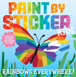 Paint By Sticker Kids - Rainbows Everywhere