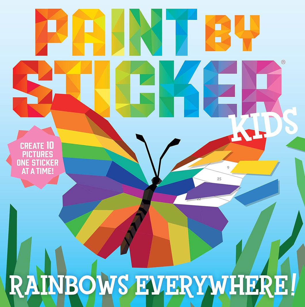 Paint By Sticker Kids - Rainbows Everywhere