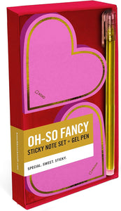 *Sticky Note Set with Gel Pen