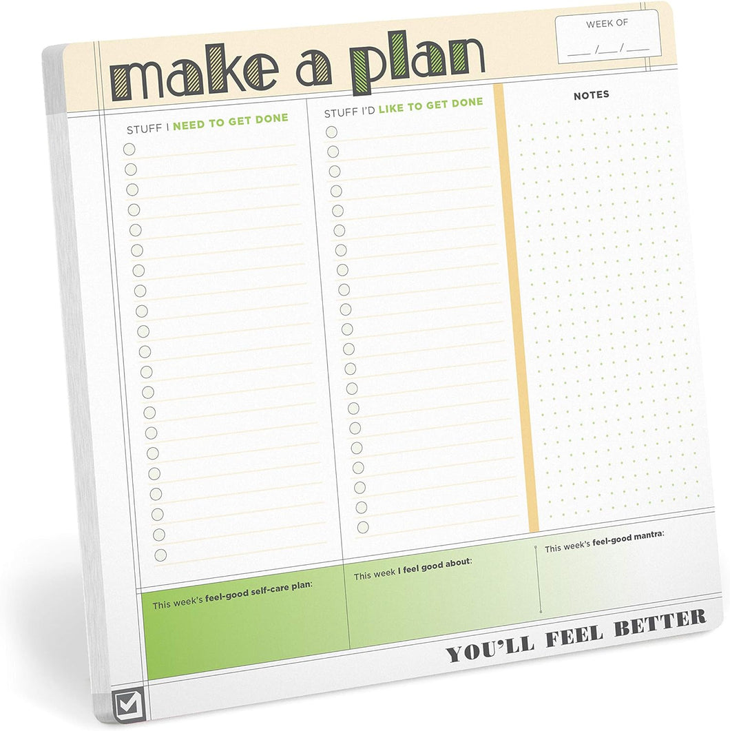 Make A Plan Mousepad