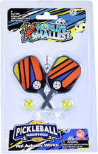 Load image into Gallery viewer, World's Smallest Pickleball.  Yes, it actually works! Includes paddles and balls. 
