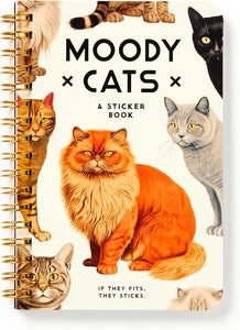 The Moody Cats Sticker Book