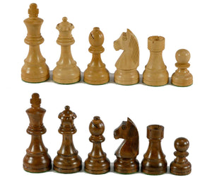 3.75" Acacia German Chessmen