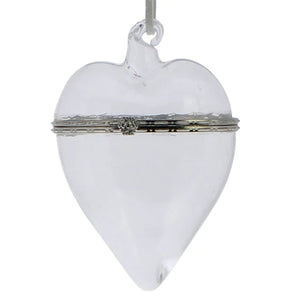 Glass Keepsake Box Ornament