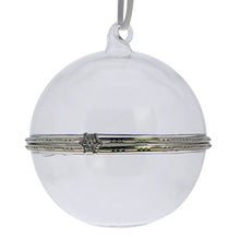 Load image into Gallery viewer, Glass Keepsake Box Ornament
