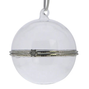 Glass Keepsake Box Ornament