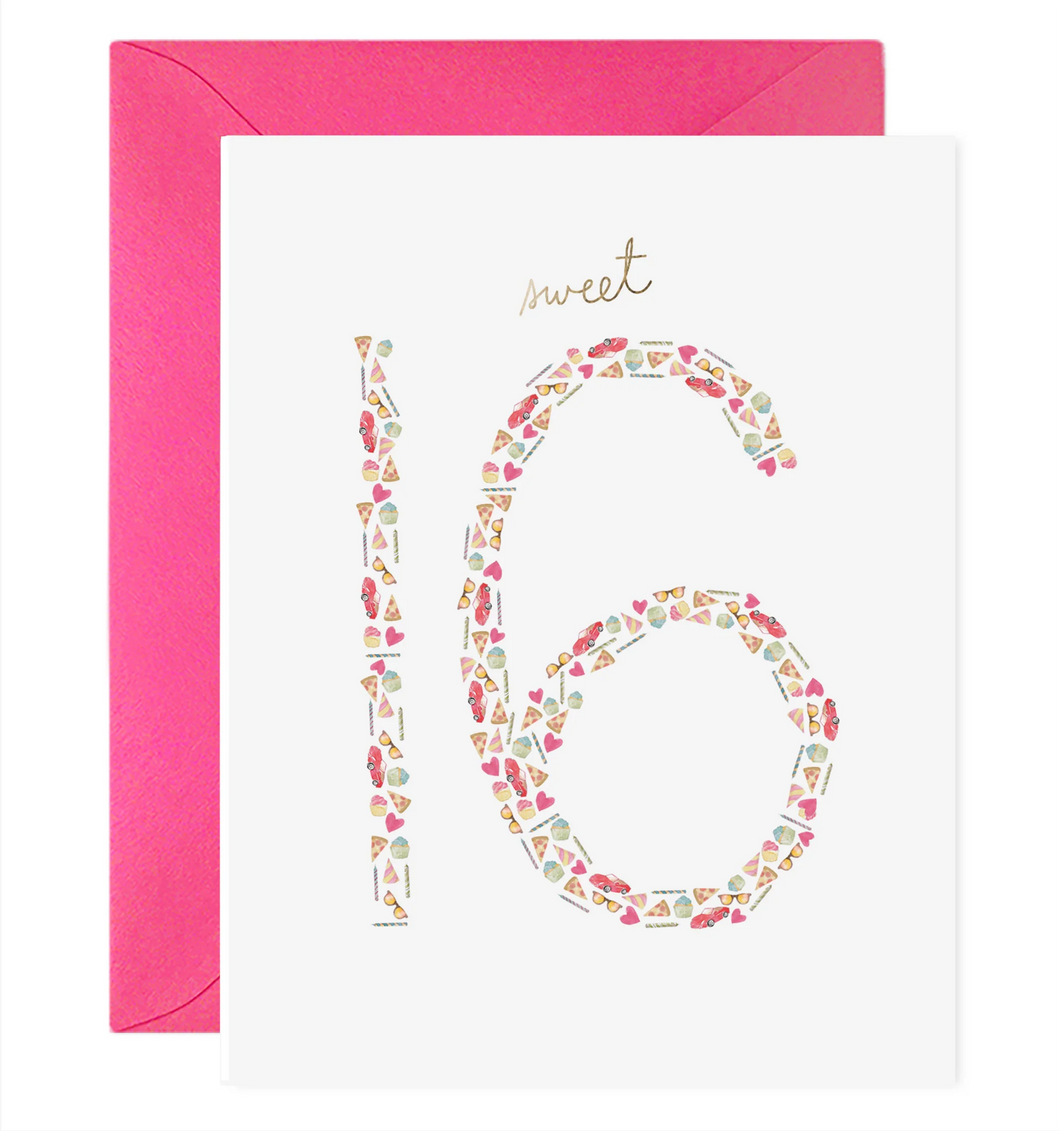 E. Frances Cards - Sweet 16