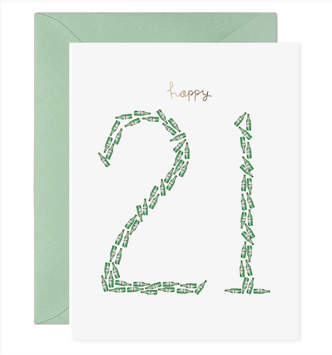 E. Frances Cards - Happy 21