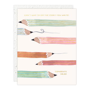 Seedlings Cards - Pencils