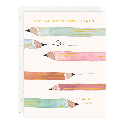 Seedlings Cards - Pencils