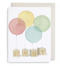 Load image into Gallery viewer, Baby Blocks card
