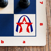 Load image into Gallery viewer, Chess Capital USA Premium Roll Up Board
