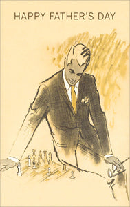 Vintage Chess Cards
