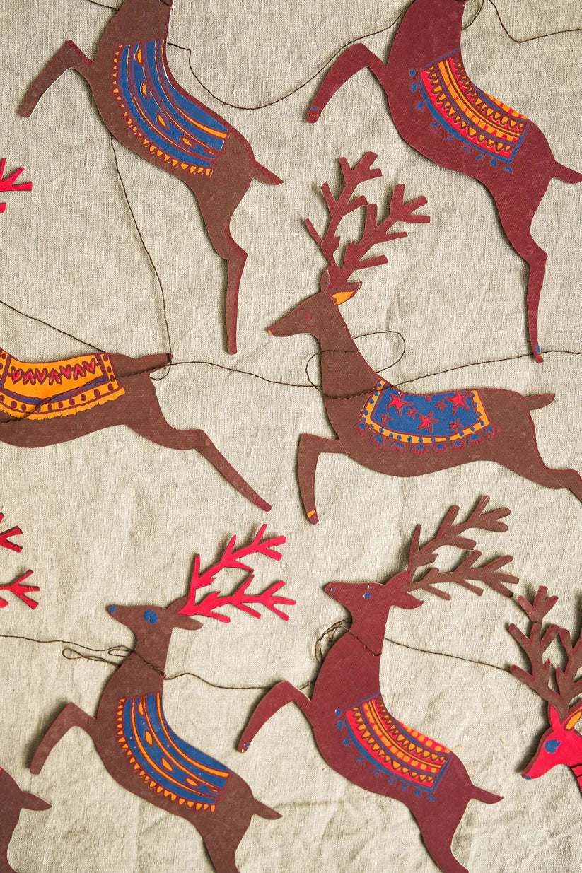 Reindeer Garland