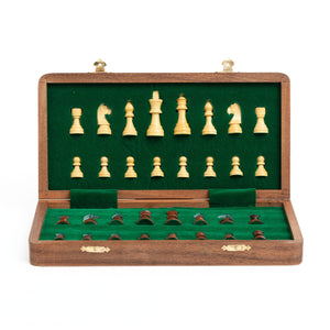 12" Folding Magnetic Chess Set