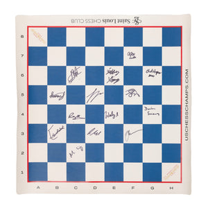 2022 US Chess Championship Roll-up Vinyl Board [Autographed]