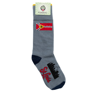 STL Flag w/ City Skyline Socks