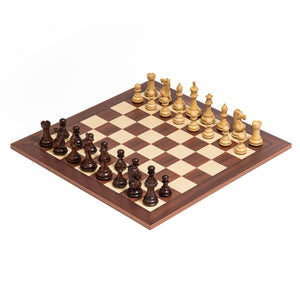 Anjanwood Exclusive Chess Set on Maple Board