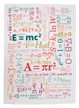 Load image into Gallery viewer, image of equations tea towel
