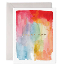 Load image into Gallery viewer, Colorful Thank you card

