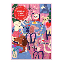 Load image into Gallery viewer, Paws for Love Greeting Card Puzzle
