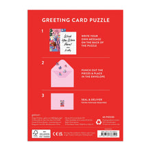 Load image into Gallery viewer, Paws for Love Greeting Card Puzzle
