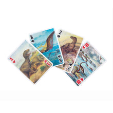 Load image into Gallery viewer, Each card is designed with lenticular "special effects" that make the dinosaurs appear to move and shift as you tilt the card.
