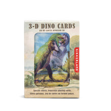 Load image into Gallery viewer, Each card is designed with lenticular "special effects" that make the dinosaurs appear to move and shift as you tilt the card.
