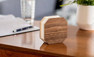 Smart Accordion Lamp - Walnut