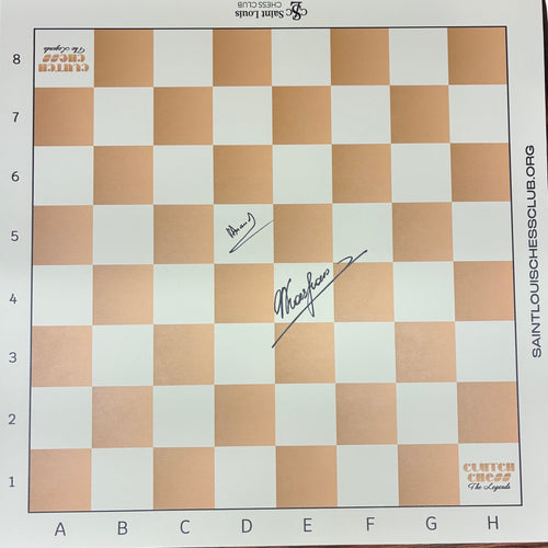 image of autographed vinyl board
