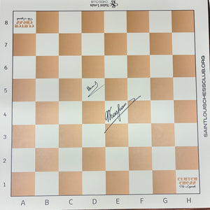 image of autographed vinyl board
