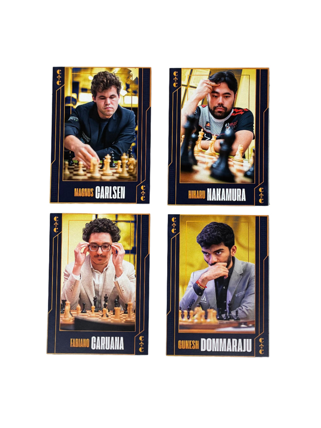 image of the player cards in 4 pack