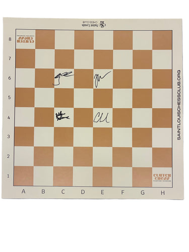 image of autographed vinyl board